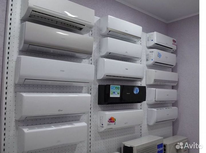 Кондиционеры с монтажом