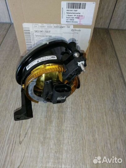 Фара противотуманная volkswagen