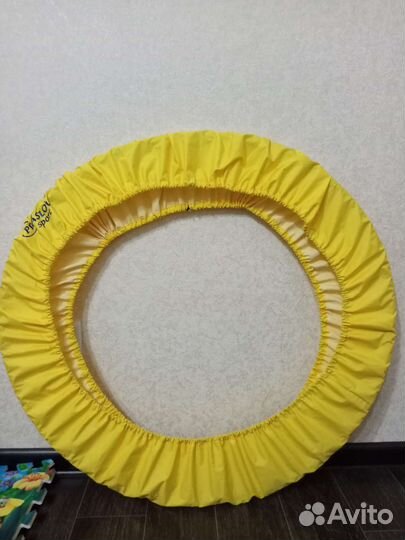 Обруч для худ. гимнастики, наколенники и скакалка