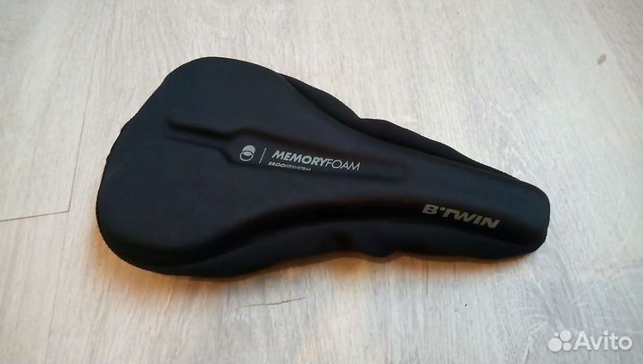 Чехол для седла Btwin 500 M Black (Memory Foam)