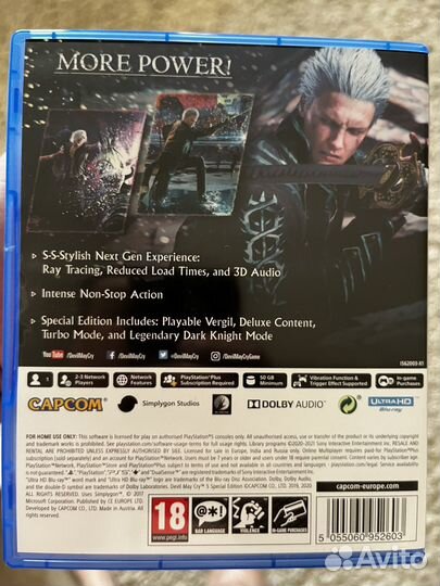 Devil May Cry 5 Special Edition (Русские субтитры)