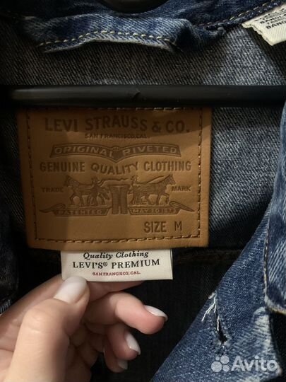 Куртка джинсовая levis