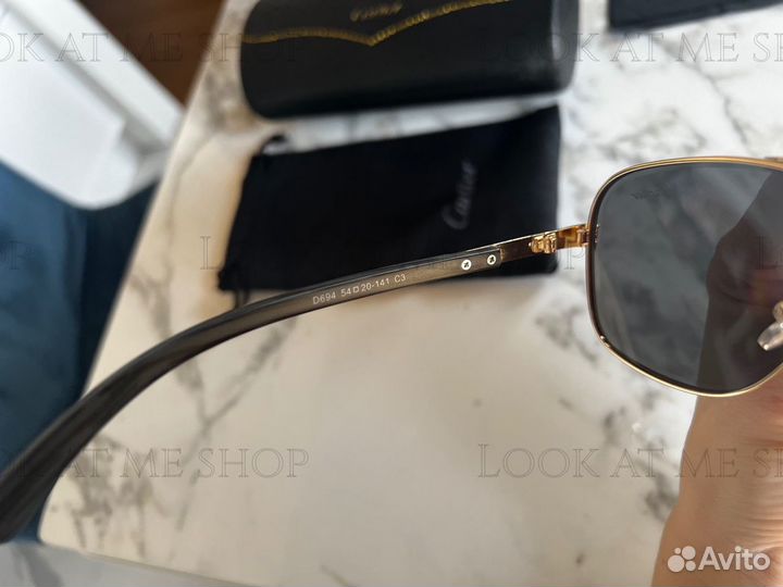 Cartier мужские солнцезащитные очки