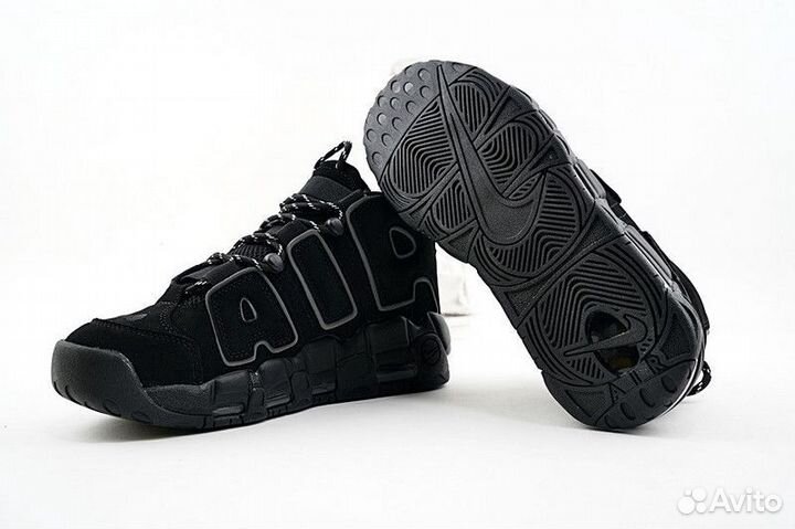 Nike Air More Uptempo Black 42р 27см