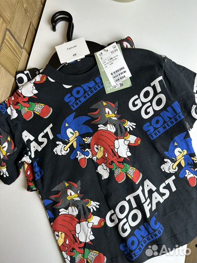 Футболка и шорты новые H&M 110