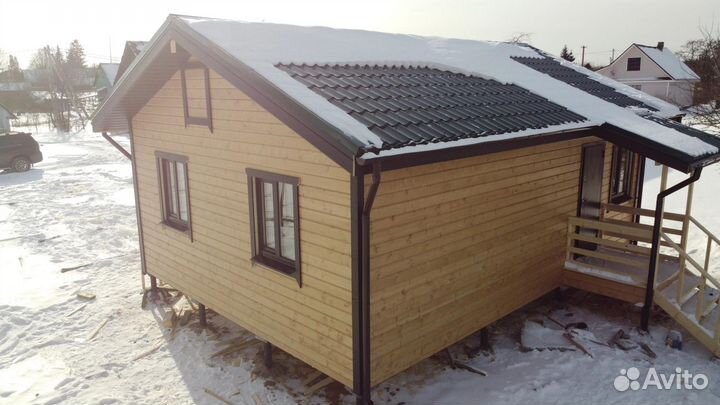 Каркасный дом под ключ в Казани. Гарантия