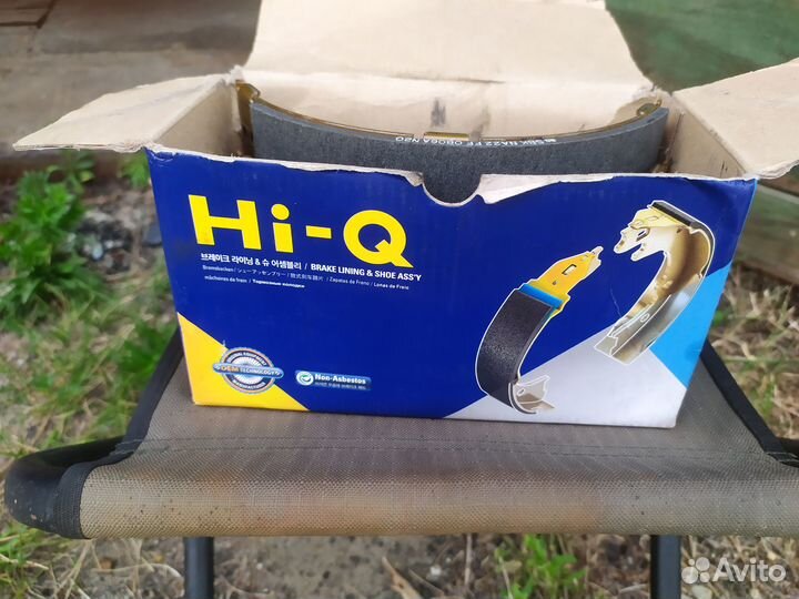 Тормозные колодки на Hyundai accent