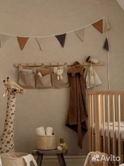 Кармашки на детскую кроватку