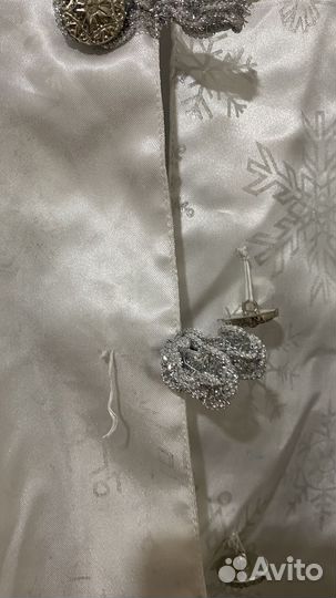 Костюм снегурочки детский