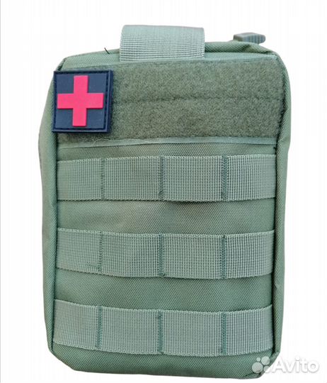 Аптечка тактическая укомплектованная с подсумком