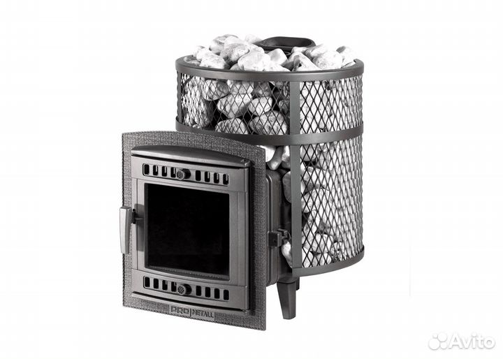 Печь банная «Атмосфера M» сетка нержавейка