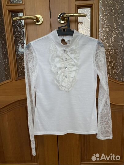 Рубашка белая для девочки