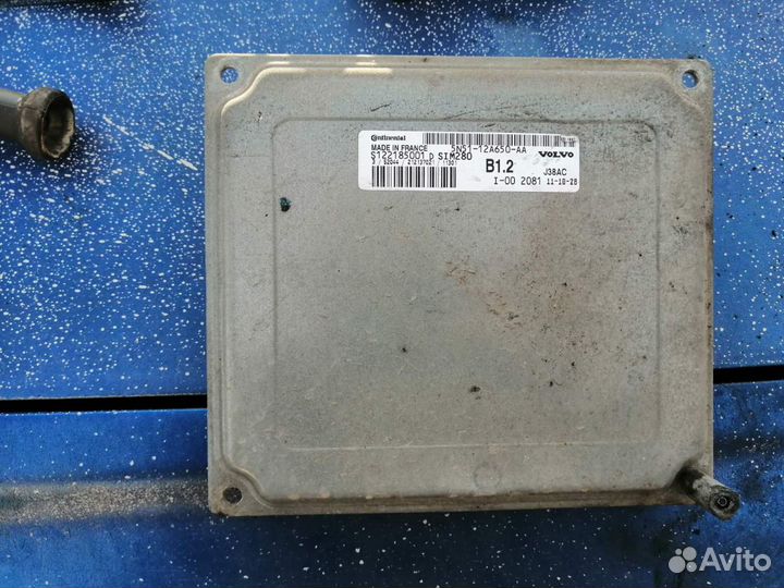 Блок управления двигателя Volvo S40 II 1.6