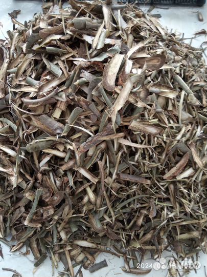 Резаная кора молодой осины сбор окт. - дек. 2024