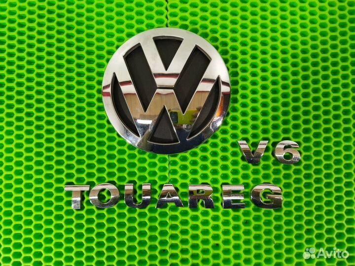 Буквы багажника, без эмблемы Volkswagen Touareg