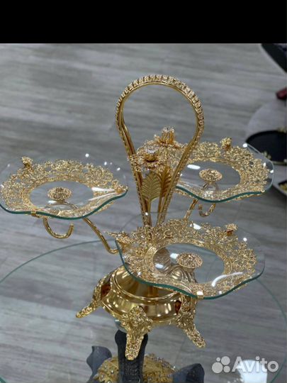 Этажерка для сухофрутов конфет выпечки