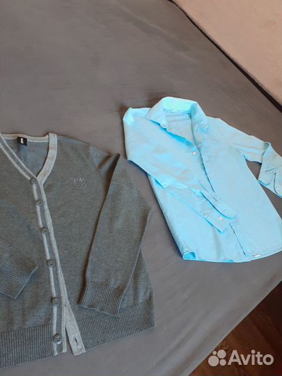 Рубашка и кофта 152 см