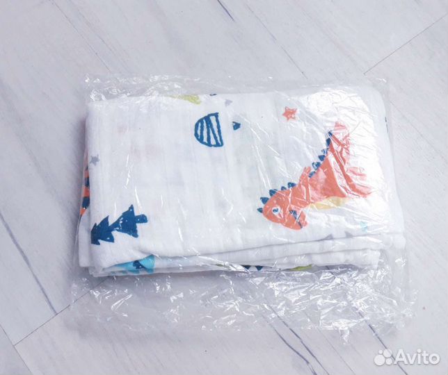 Муслиновые пелёнки новые