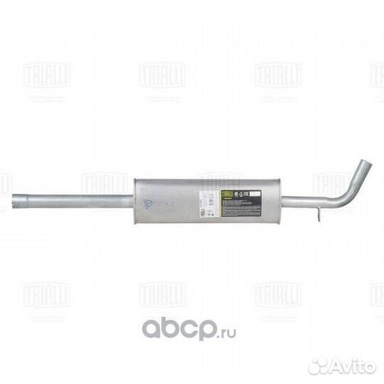 Резонатор Renault Megane II (02) 1.6i 16V нерж