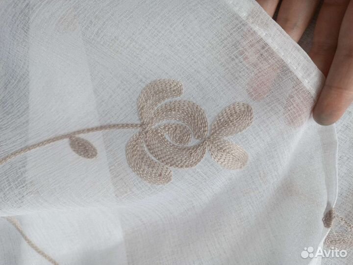 Тюль на люверсах