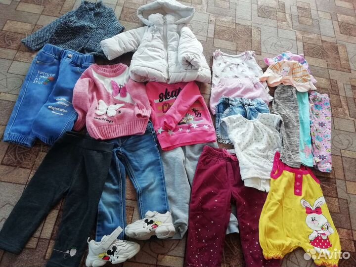 Вещи для девочки 74-80