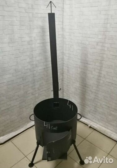 Печь с трубой для казана 16л в Чите