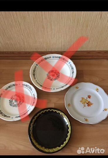 Тарелки СССР зик Дулево Винтаж