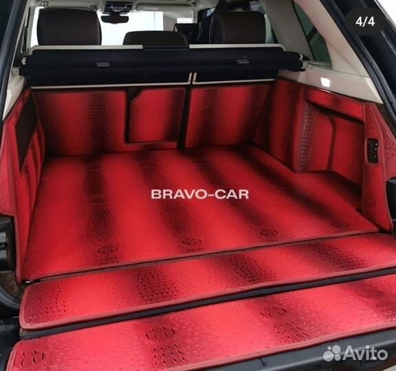 Автоковрики люкс из экокожи на Toyota Succeed