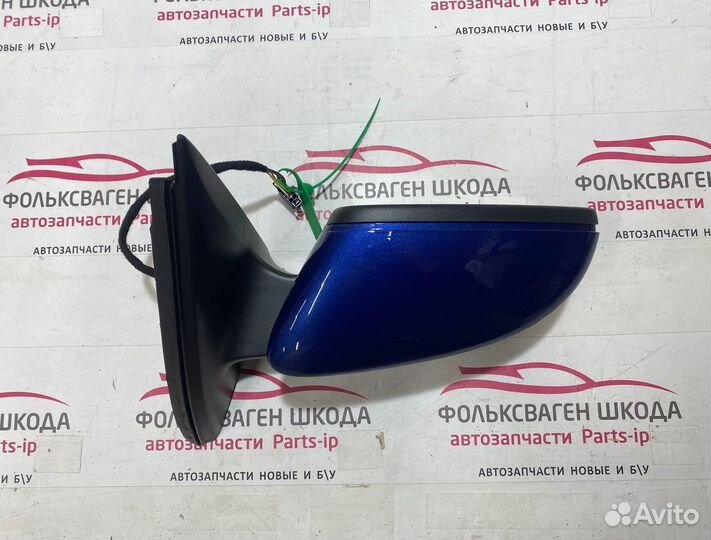 Зеркало левое Шкода paпид / Поло 5JB857501MB5K