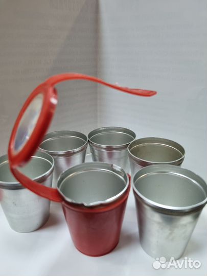 Стаканчики дорожные. Набор. Ленинград. СССР. 6 шт