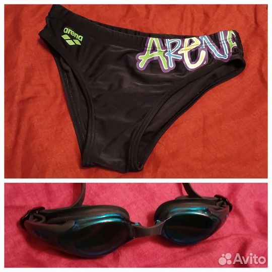 Детские плавки и очки в бассейн