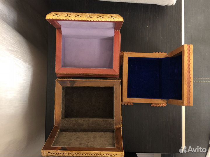 Шкатулки из дерева