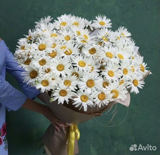 Букеты из ромашек