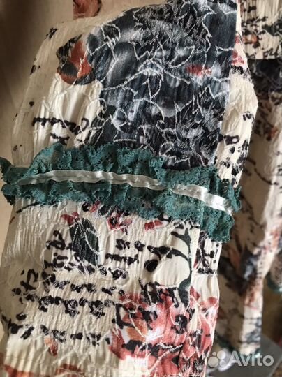 Хлопковый женский костюм 42 размера