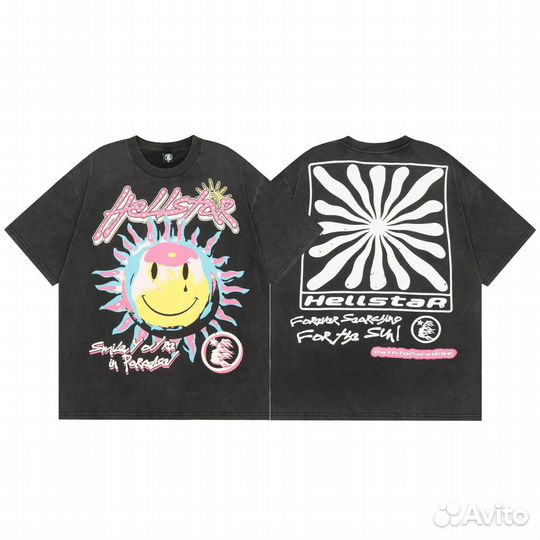 Футболка Hellstar Smile youre in Paradise