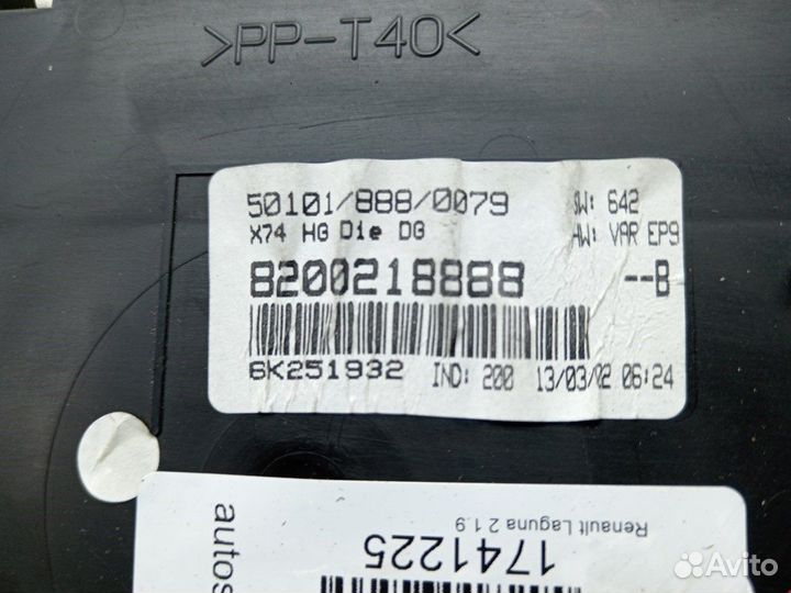 Панель для Renault Laguna 2