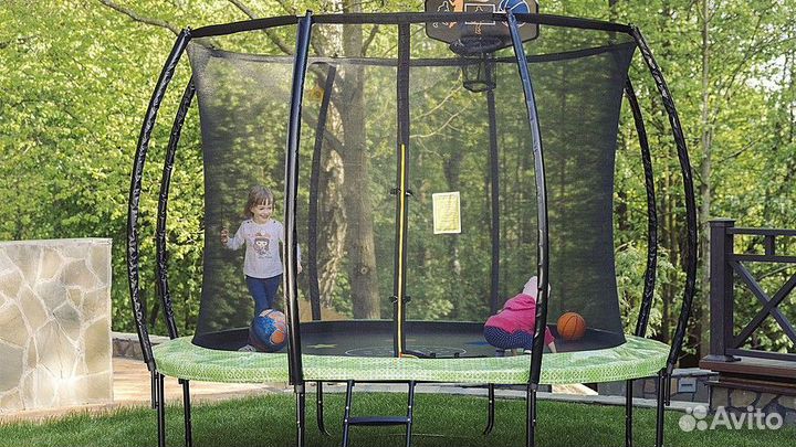 Батуты с защитной сеткой - Дисконт