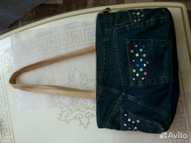Сумка женская джинсовая новая