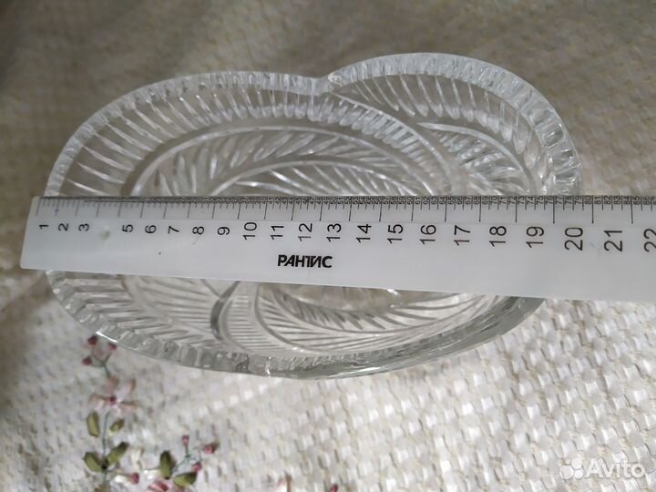 Ваза хрустальная СССР