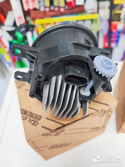 Противотуманки Тойота диодные в штатное место