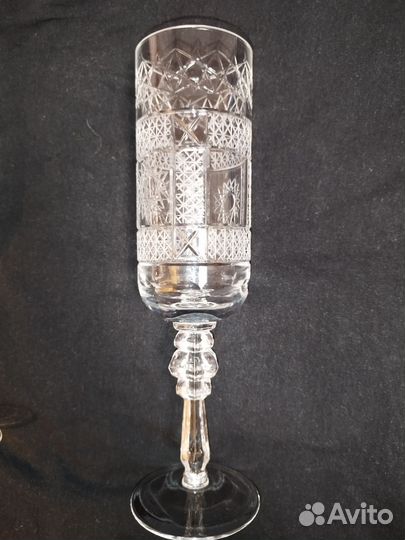 Фужеры хрустальные СССР