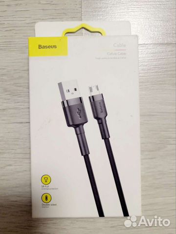 USB-кабель Baseus Cafule с разъёмом micro