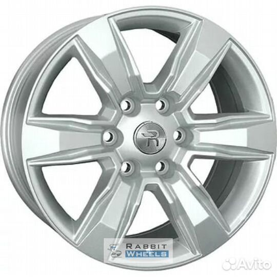 Replay Mi123 7.5x18 6*139.7 ET38 DIA67.1 Silver Литой