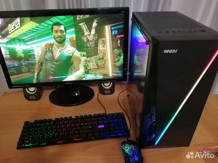 Игровой компьютер Core i5, Radeon RX 550 4GB, 16Gb