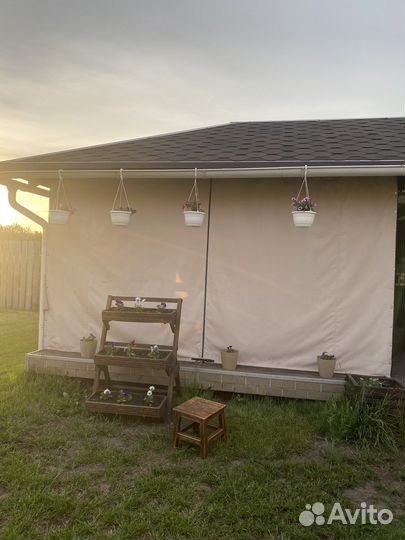 Шторы в беседку