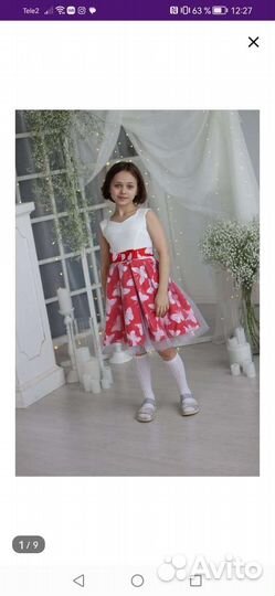 Платье для девочки новое 152-158