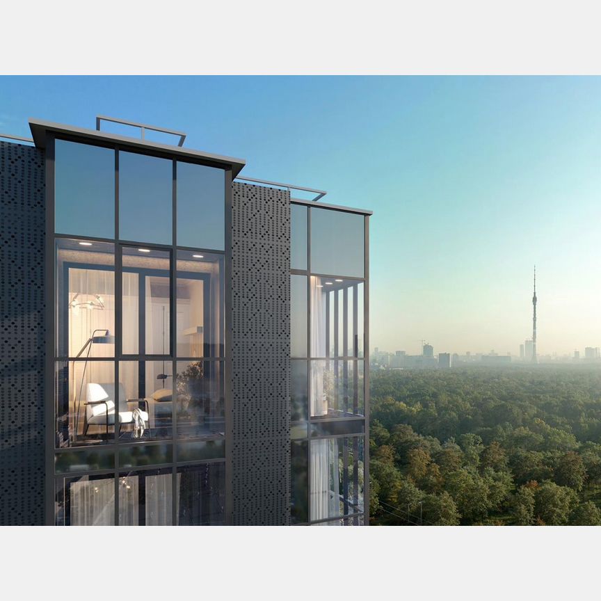 2-к. апартаменты, 45,4 м², 15/23 эт.