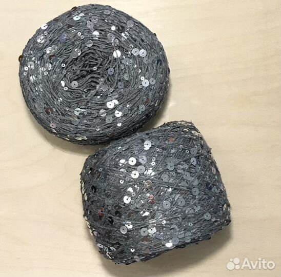 Пряжа Королевские пайетки, 50 грамм