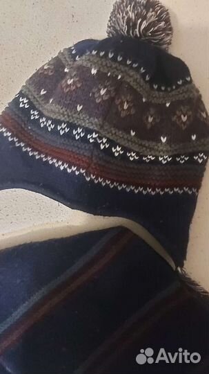 Набор шапка и шарф для мальчика