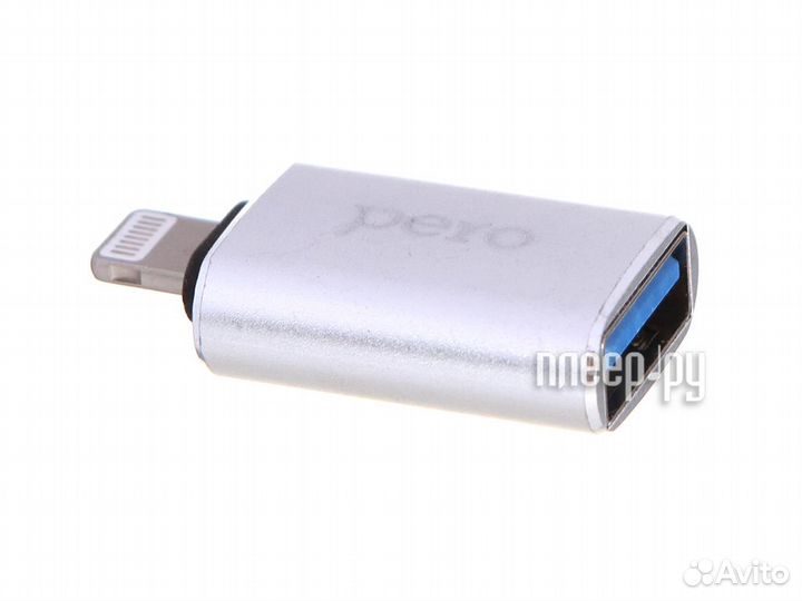 Pero AD02 OTG Lightning - USB 3.0 Silver prad0